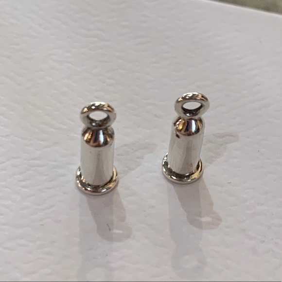 Barrel Compose Earring PANDORA - Picture 3 of 5